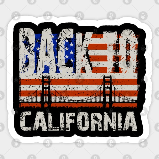 california Sticker by VizRad